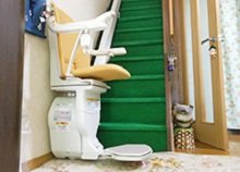 階段昇降機の設置事例：大阪府堺市／K邸