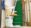 階段昇降機の設置事例：大阪府堺市／K邸 S型ソフィア